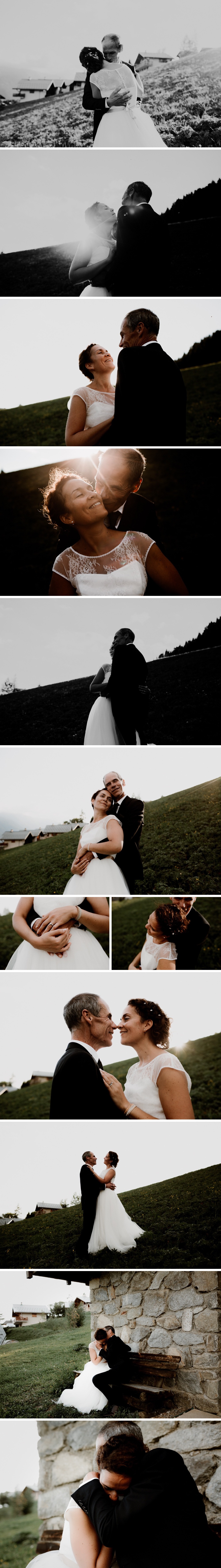 Photographe mariage au mont blanc