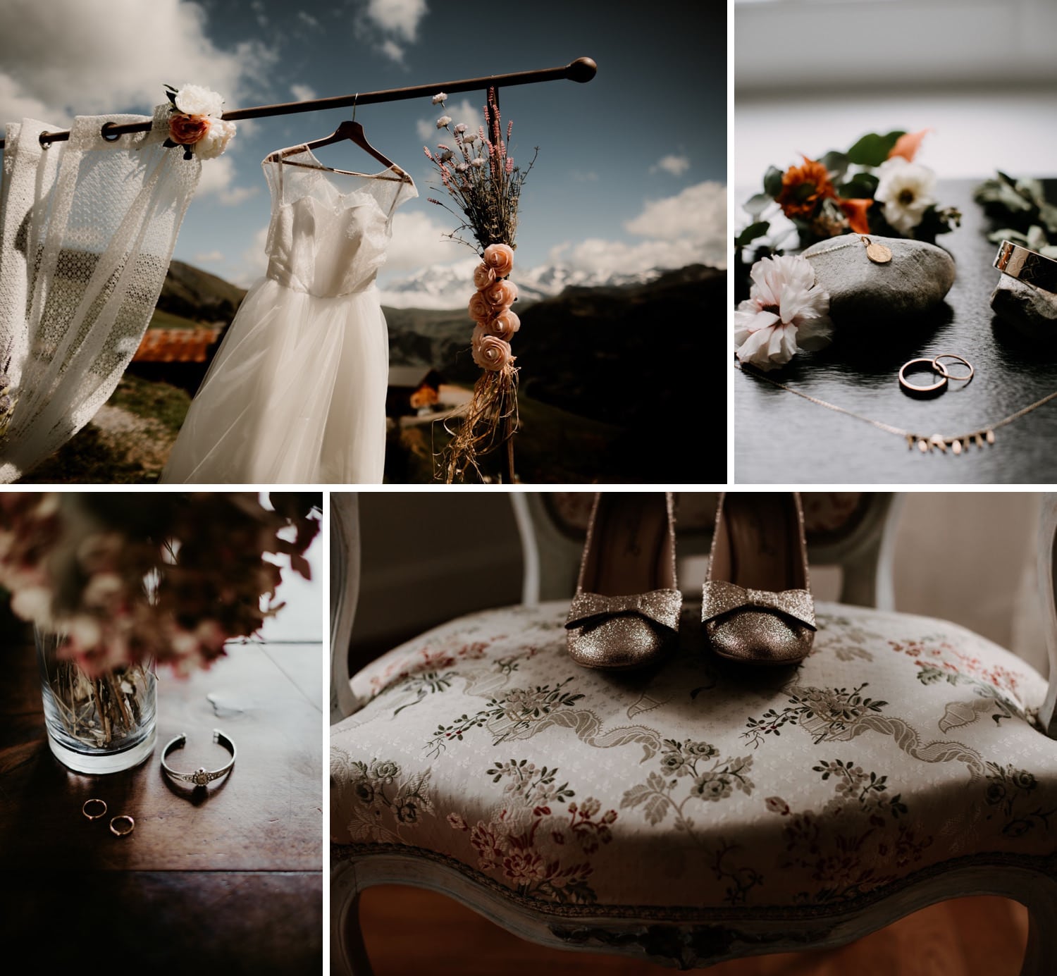 Les 7 astuces pour des préparatifs de mariage qui déchirent - détails de la robe, chaussures, alliances, bijoux