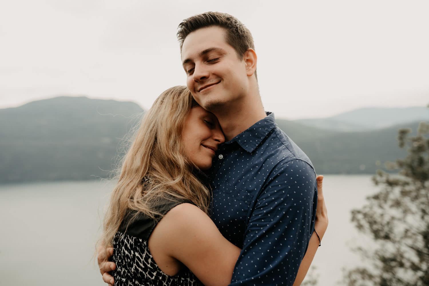 Demande en mariage au lac du Bourget